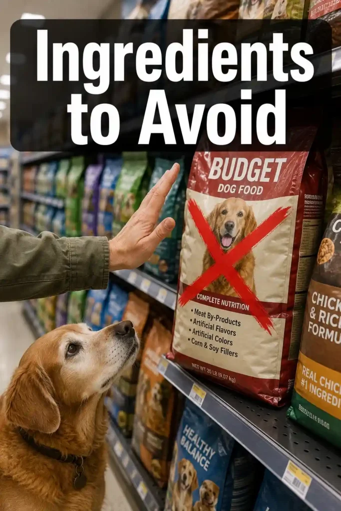 Ingredients to Avoid in Senior Dog Food